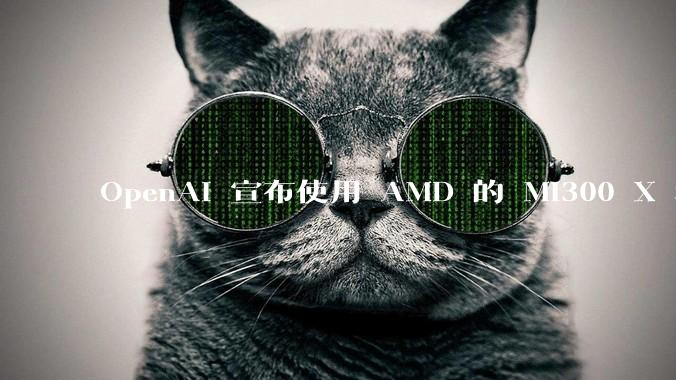OpenAI 宣布使用 AMD 的 MI300 X 和 MI450 芯片，这两款芯片在技术上有何亮点？